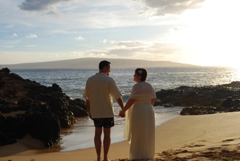 Lovers on the beach